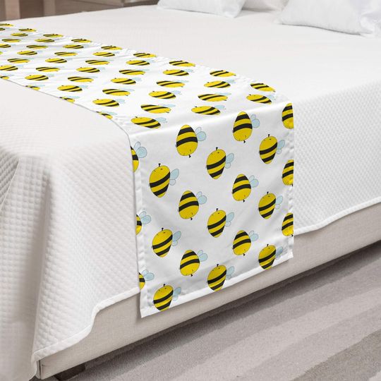 Discover Honey Bee Bed Runner