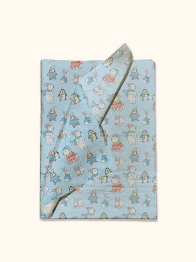Discover Winter Animals Tissue Paper Sheets