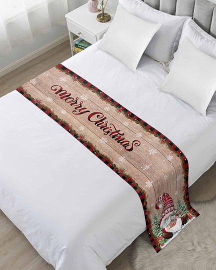Discover Christmas Gnomes Bed Runners