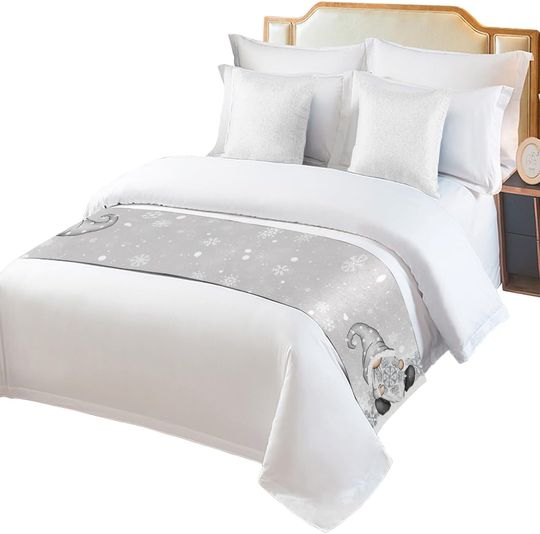 Discover Christmas Gnomes Bed Runner