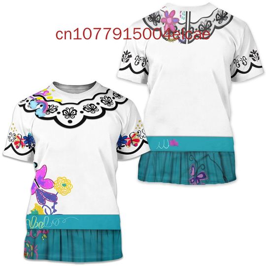 Discover Disneyyy encantoo T-Shirt 3D T-Shirt  Beautiful Mirabel Princess T-Shirt