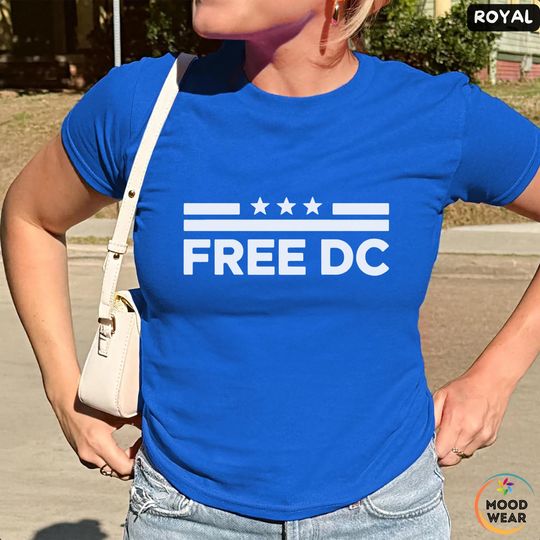 Discover Free DC Baby Tee, DC Y2k 90s style, Anti-Fascist Protest Tee on, Protest Apparel, Human Rights T-Shirt Anti Trump Free DC Shirt Resist Shirt