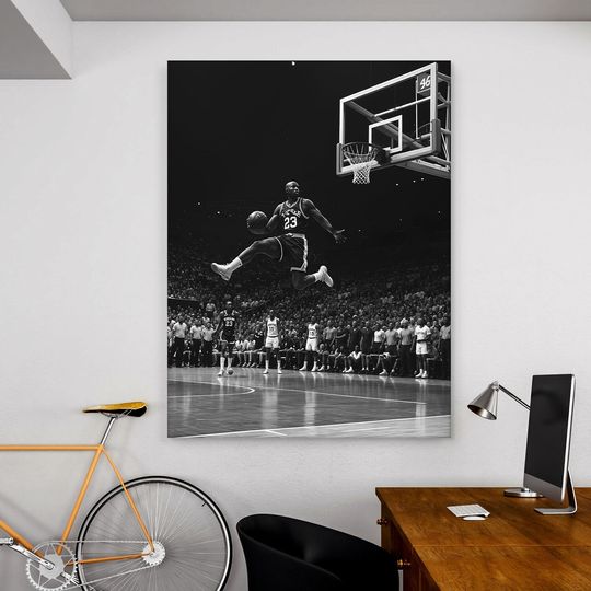Discover Basketball Wall Art, Motivational Canvas Print, Inspirational Athlete Artwork, Sports Decor for Home, Office, Kids Room, Gym Motivation Sign