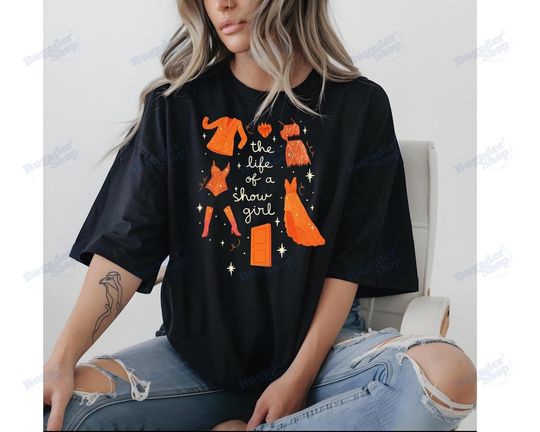 Discover The Life Of A Showgirl Shirt, New Album 2025 Shirt