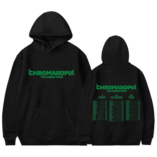 Discover Y2K Hip Hop Harajuku Tyler The Creator Chromakopia Album Noid Hoodie Fashion Trend Men's and Women's Sports Hoodies