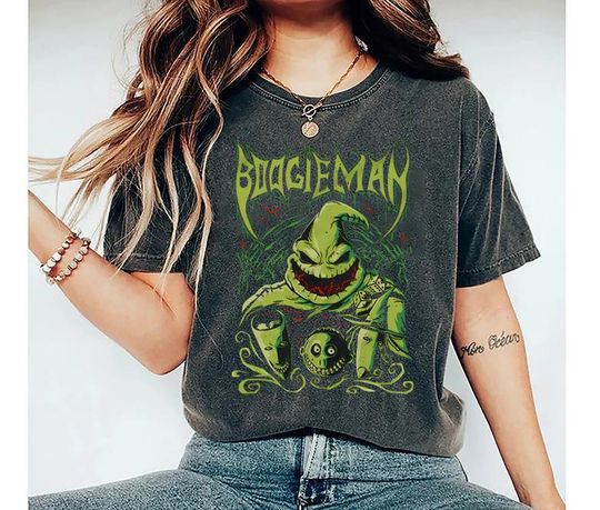 Discover Retro Oogiee Boogiee Shirt, Nightmare Before Christmas Tee