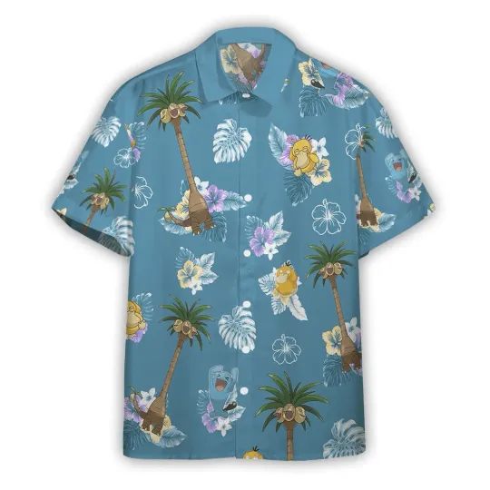 Discover PKM Trendy Hawaiian Shirt Tropical Alolan Exeggutor Hawaii Shirt PKM Alo