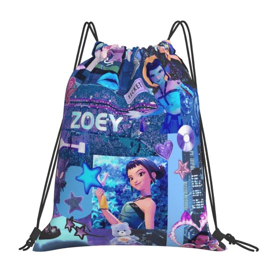 Discover Kpop Demon Hunters Fashion Women Men Drawstring Bag