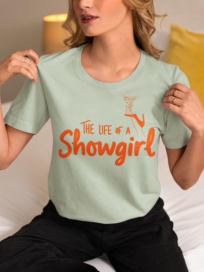 Discover The Life of a Showgirl Martini Glass Unisex Jersey Tee