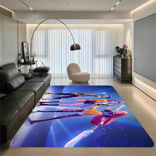Discover KPop Demon Hunters Long Rugs