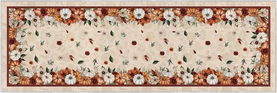Discover Artoid Mode Pumpkins Floral Corns Fall Runner