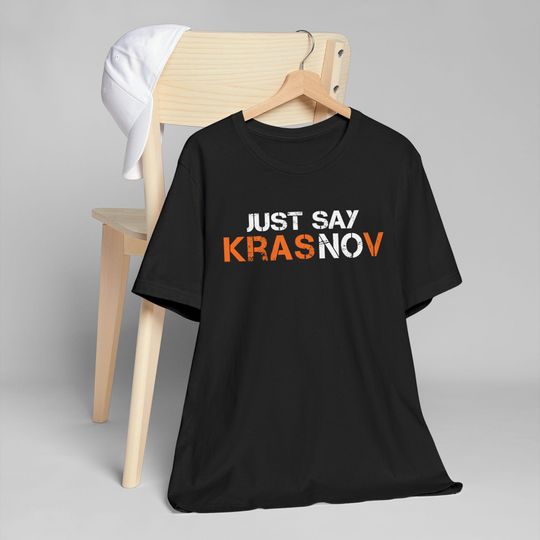 Discover Trump Krasnov Tee - Anti Trump Pro Ukraine Unisex Jersey T-Shirt