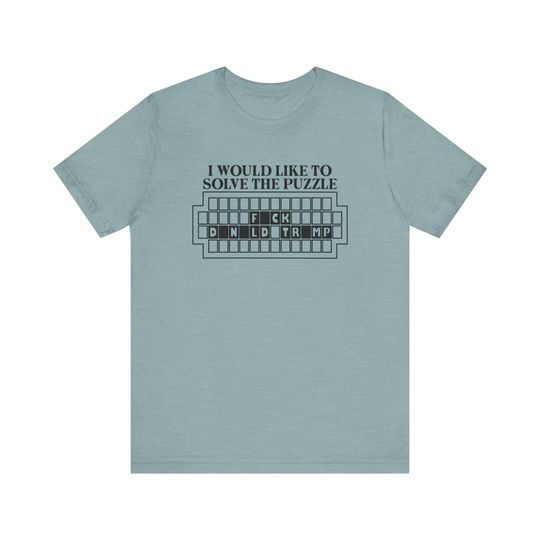 Discover Funny Political Anti-Trump T-Shirt - F*ck Donald Trump