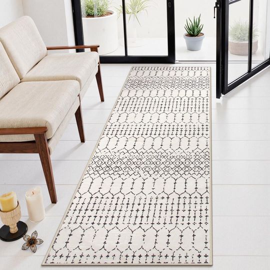 Discover Lahome Moroccan Washable Runner Rug