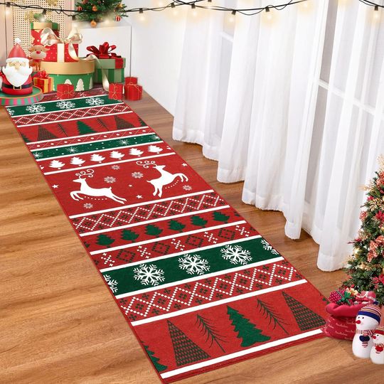 Discover Christmas Runne Rug,