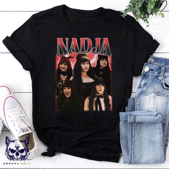 Discover Nadja Of Antipaxos Bootleg Vintage T-Shirt, What We Do In The Shadow TV Series Shirt