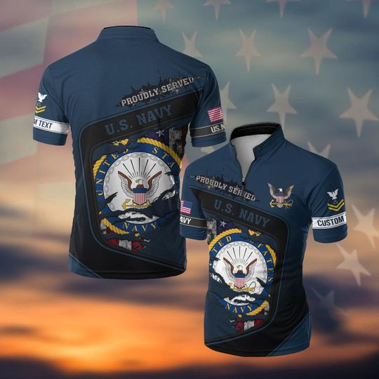 Discover Customized US Navy Veteran Shirt