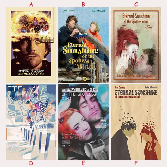 Discover Eternal Sunshine of the Spotless Mind Poster,  Room Decor, Home Decor, Wall Art, Posters Gifts, Popular Movie Poster for Gift