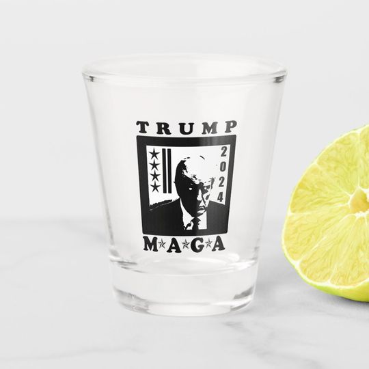 Discover TRUMP 2024 SHOT GLASS