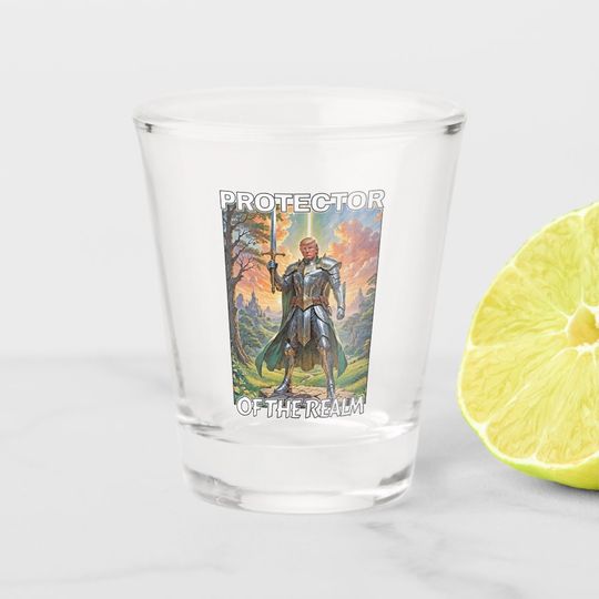 Discover Protector of the Realm - President Trump Shot Glass