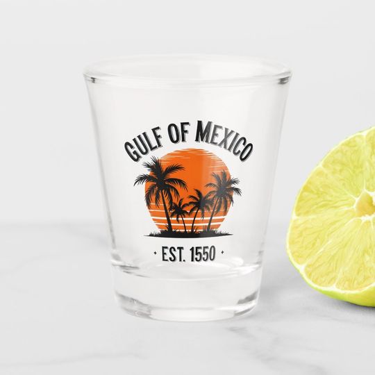 Discover Gulf of Mexico Shot Glass