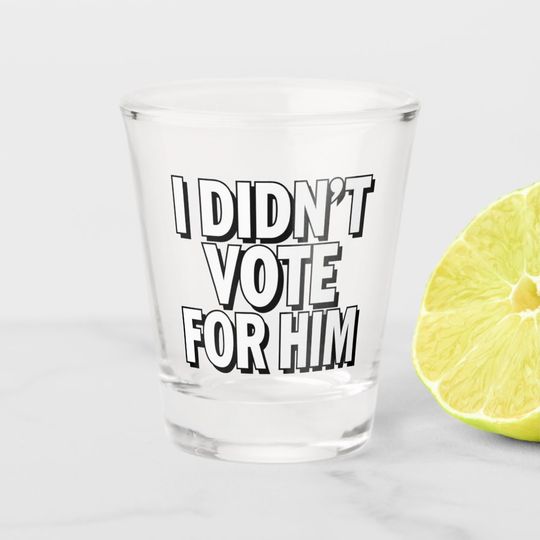 Discover MAHA Make America Healthy Again Patriotic Shot Glass
