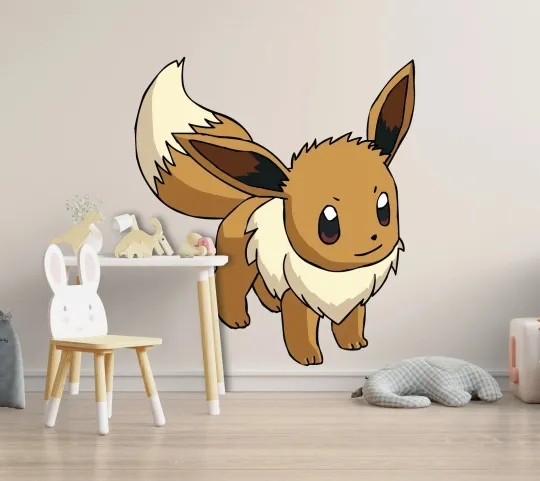 Discover Eeve PKM 3D Wall Sticker Decal Home Decor Art