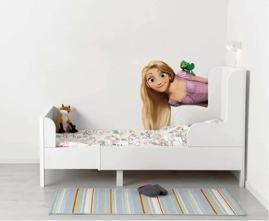 Discover Rapunzell Disneyyy Tangled Wall Sticker Decal Princess Room Decor Gift from Dad