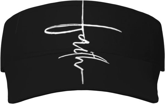 Discover Jesus Sport Sun Visor Hat