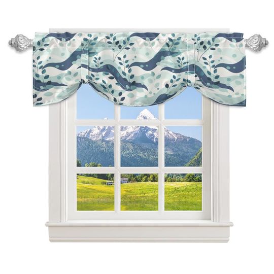 Discover Under The Sea Tie-Up Valance | Fisherman