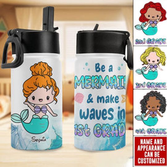 Discover Make Waves In 1st Grade- Personalized Tumbler