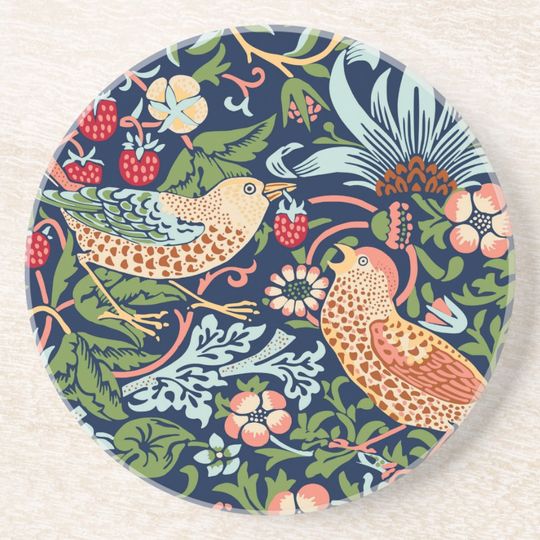 Discover William Morris Strawberry Thief Coaster