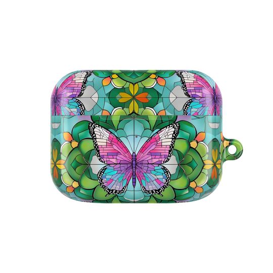 Discover Butterfly AOP Airpods Case Cover