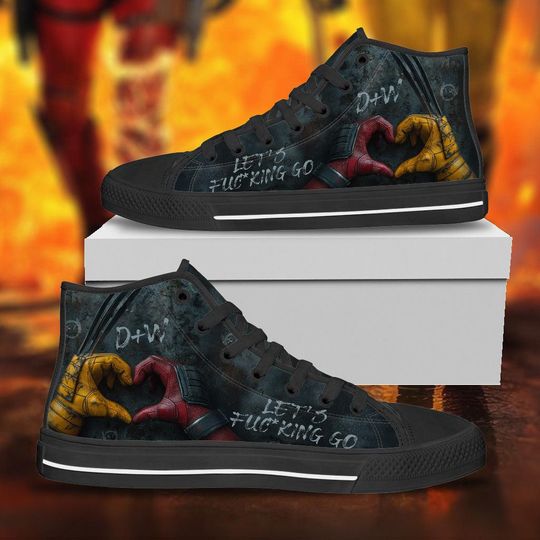 Discover Movie Shoes, Funny Hero Heart Sign Shoes
