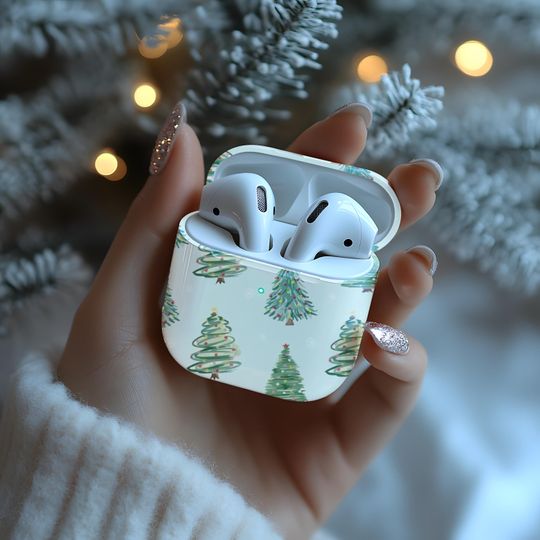 Discover Christmas AOP Airpods Case Cover