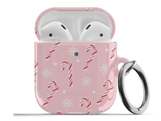 Discover Christmas Candy AOP Airpods Case Cover