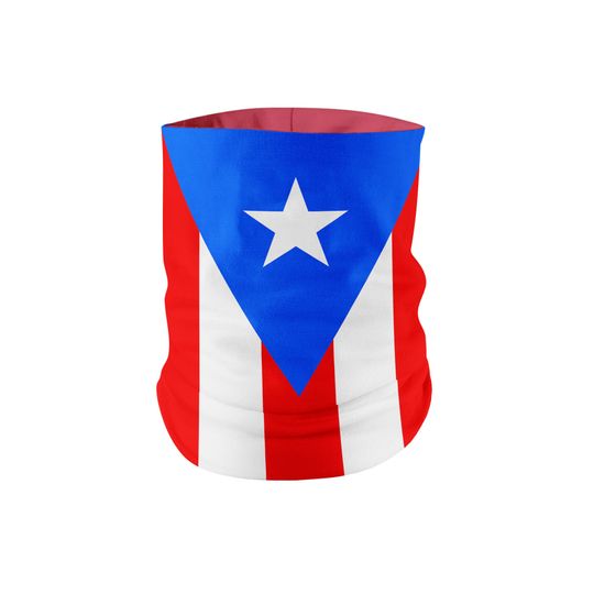 Discover Puerto Rico Flag Neck Gaiter