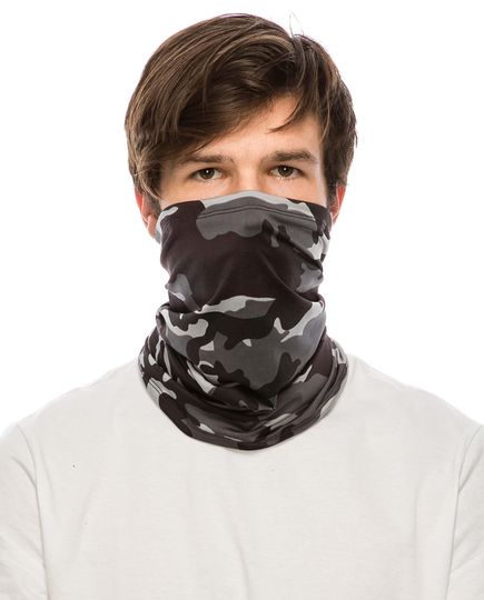 Discover Tube Neck Gaiter for Men Women Face Mask Scarves