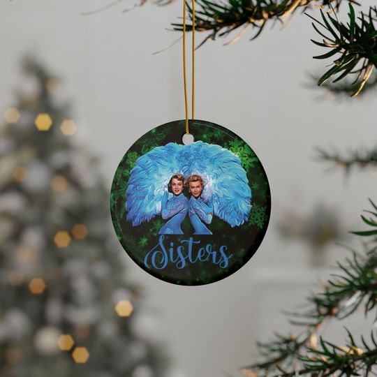 Discover Sisters - White Christmas Ornaments,