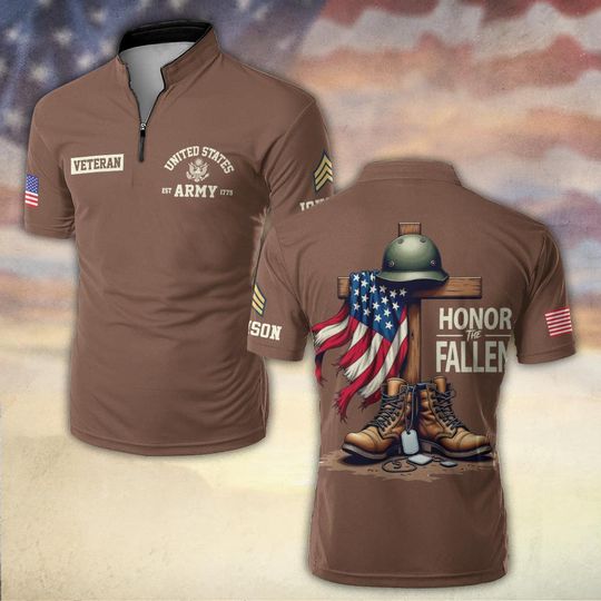 Discover Honor The Fallen Bowling Jersey