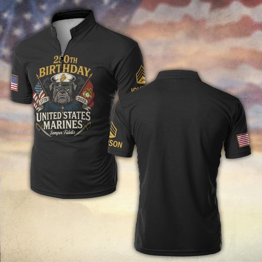 Discover Customized USMC Birthday – 250 Years Semper Fidelis
