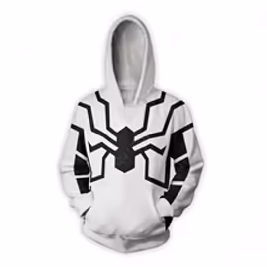 Discover Spider Man The Avenger Unisex Pullover Hoodie Cosplay Comic-Con Character Loose Pullover Adults and children Fashion Hoodie