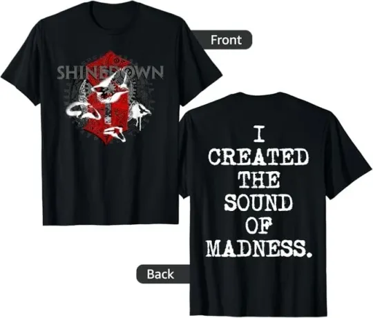 Discover shine down Madness Clockwork T-Shirt, Gift For Fan
