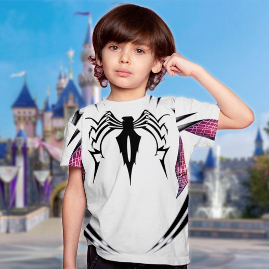 Discover Spider Girl Costume Hoodie, Ghost Spider Cosplay Costume Sweatshirt, Gwen Stacy