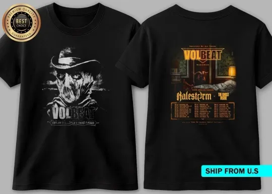 Discover Volbeat Greatest Of All Tour 2025 2-Sided T-Shirt for Fan