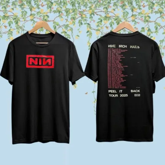 Discover HOT!!!Nine Inch Nails Peel It Back Tour 2025 T Shirt
