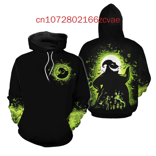 Discover New Oogiee Boogiee Hoodie Nightmare Before Christmas Jackk Skellingtonn