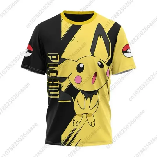 Discover PKM Nidoran Men's and Women's 3D T-shirts Cute Sports and Leisure Typhlosion Kids Short Sleeves Summer Shirts