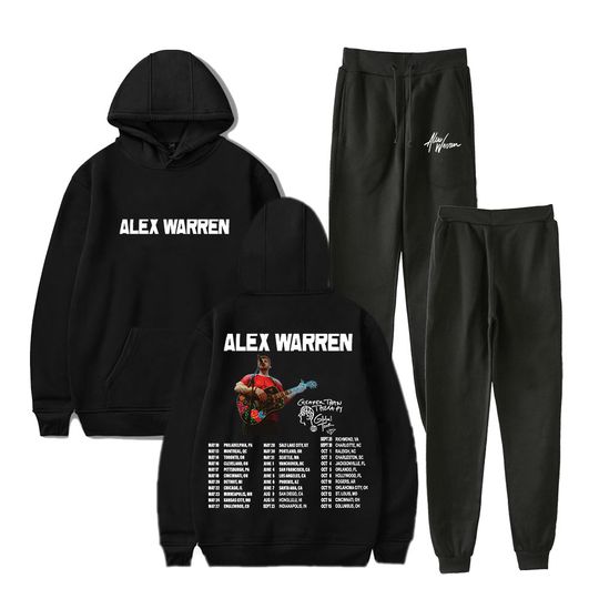 Discover Alex Warren Cheaper Than Therapy Global Tour Hoodies Jogger Pants Merch Unisex Fashion Long Sleeve Stylish Trendy Sweatshirts