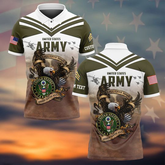 Discover Customized Veteran Polo Shirt